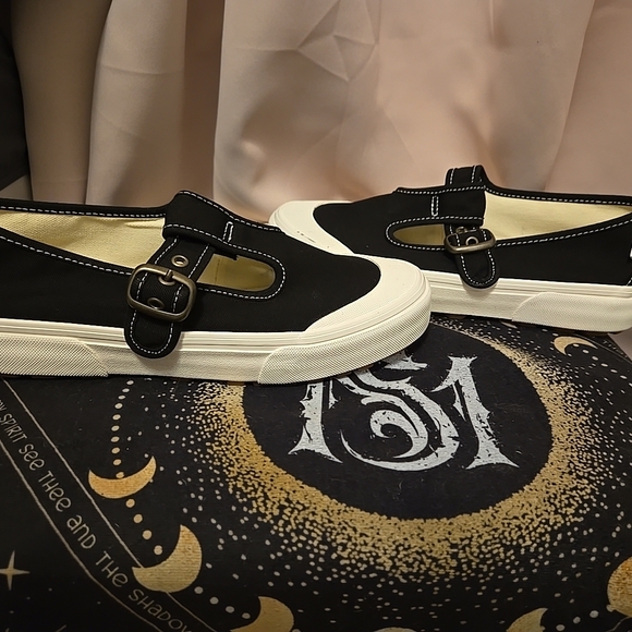 Vans Shoes - Mary Jane Style 93 Shoe (or Vans Style 93 'Vans Black and White Women's Sneakers